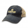 Ashton Vintage Mesh Hat Navy/Yellow