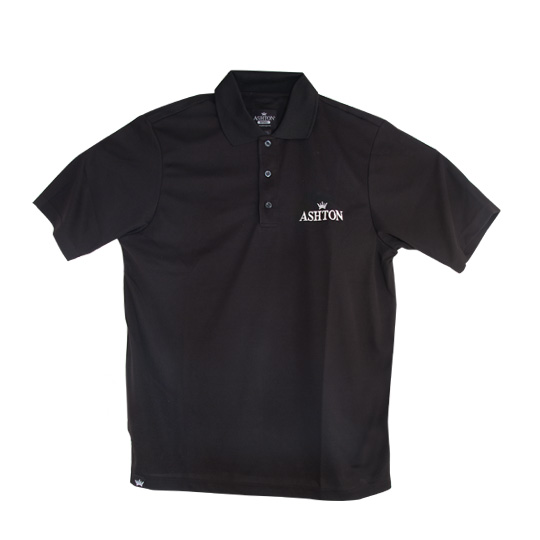 Photo of Ashton 'Clubhouse' Dry-Fit Polo Black