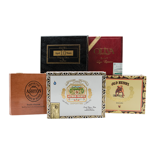 Photo of Empty Wooden Cigar Boxes