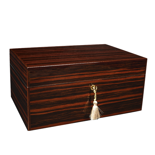 Photo of Savoy Executive Ebony Macassar Humidor