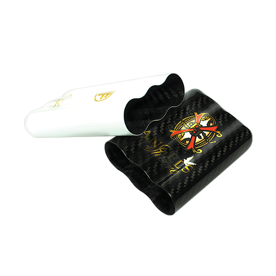 Fuente Fuente Opus X Angel's Share Carbon Fiber Cigar Case Holt's