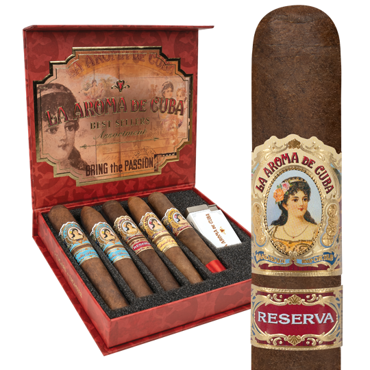 La Aroma de Cuba 'Best Sellers' Assortment Cigar Sampler Holt's