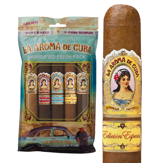 Photo of La Aroma de Cuba '92-95 Rated' Fresh Pack Sampler 