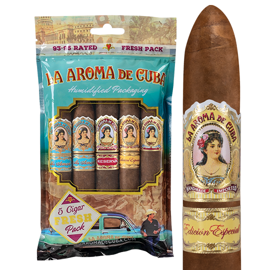 Photo of La Aroma de Cuba Fresh Pack Sampler