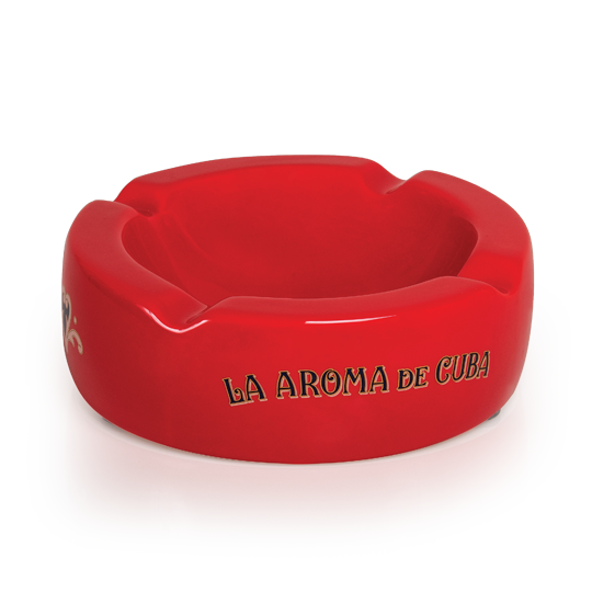 Photo of La Aroma de Cuba Red Ashtray