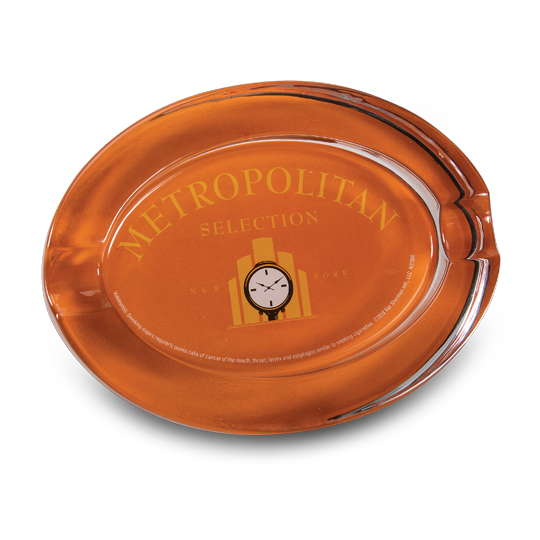 Nat Sherman Metropolitan Maduro Oval Ashtray | Holt's Cigar Co.