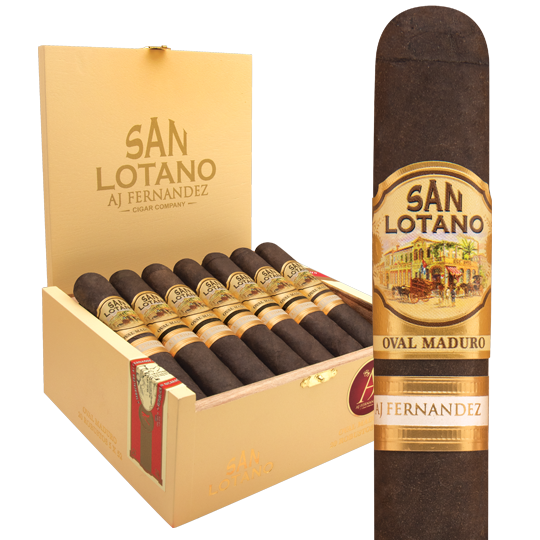 Photo of San Lotano Oval Maduro by AJ Fernandez