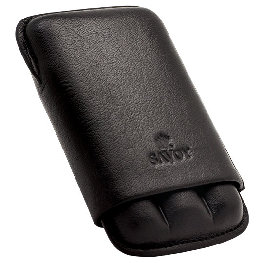 Savoy Leather Case Black