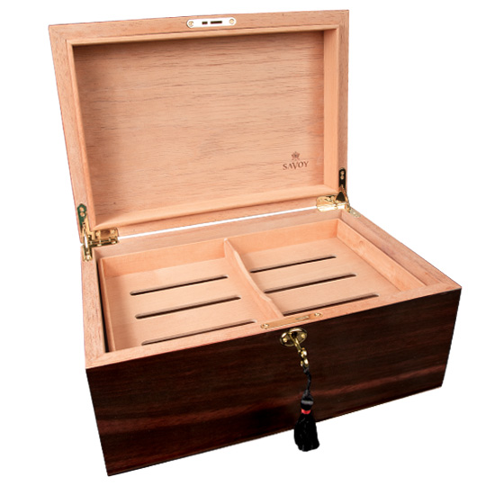 Savoy Macassar Humidor Holt's Cigar Co.