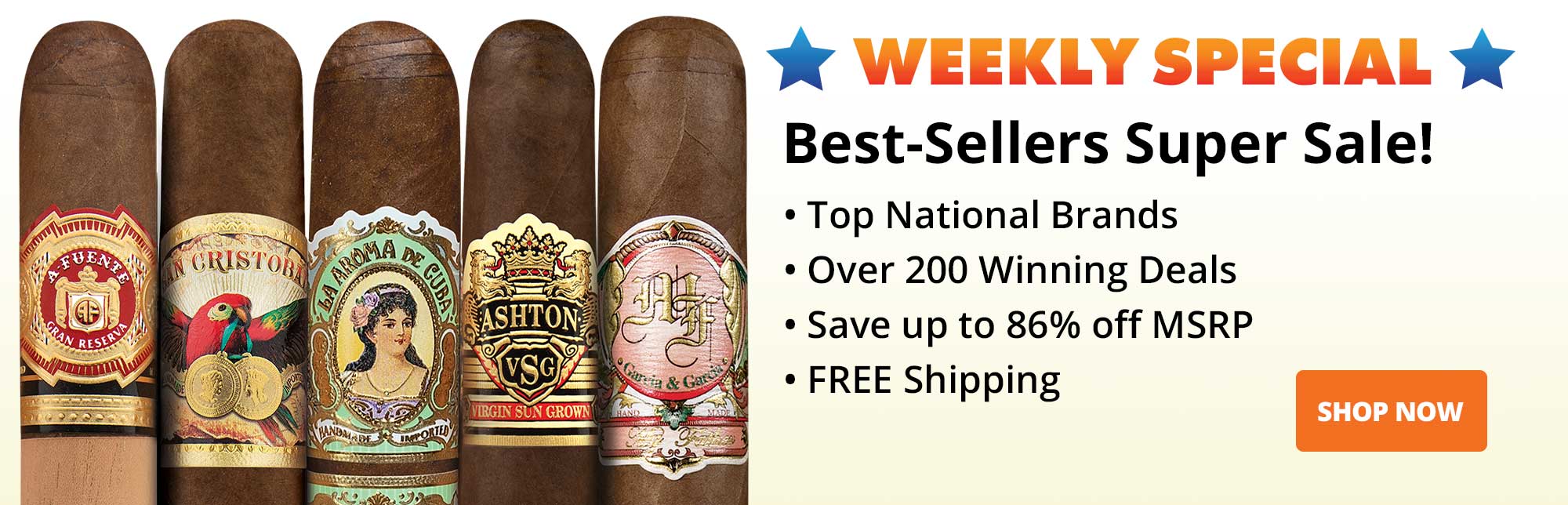 Click for our Weekly Special Weekly Special