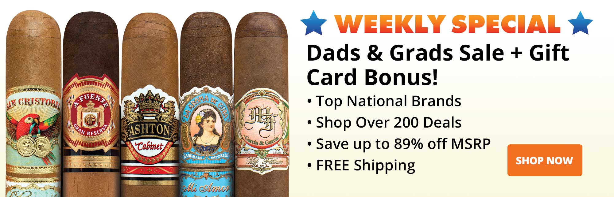 Click for our Weekly Special Weekly Special