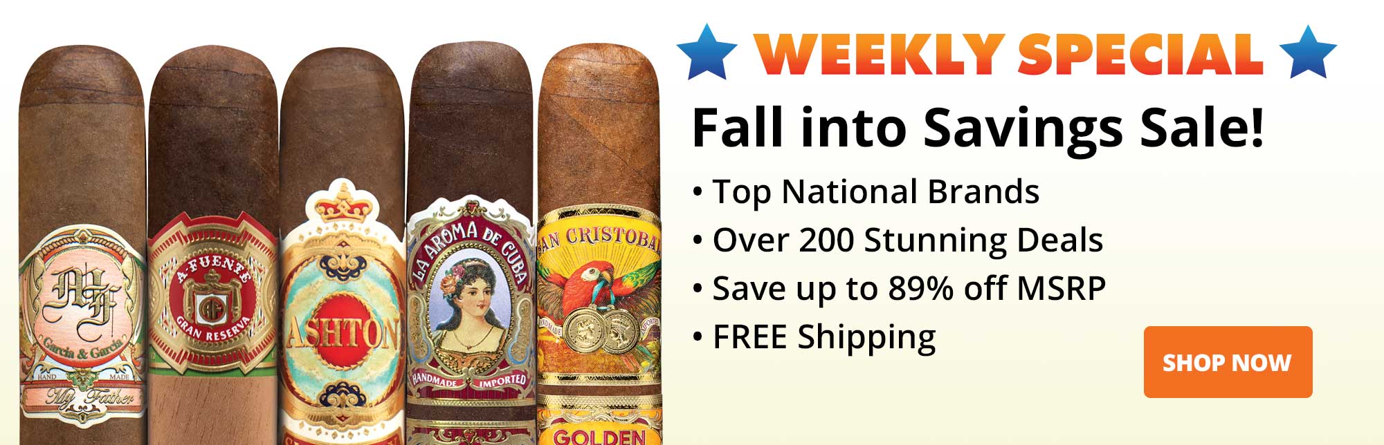 Click for our Weekly Special Weekly Special