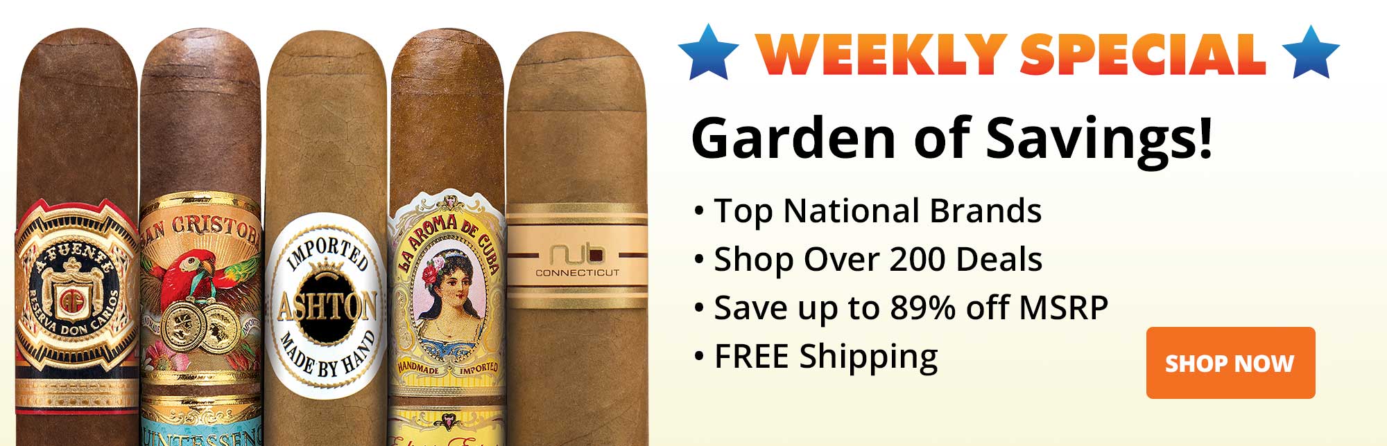 Click for our Weekly Special Weekly Special