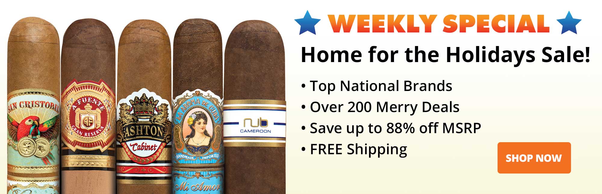 Click for our Weekly Special Weekly Special