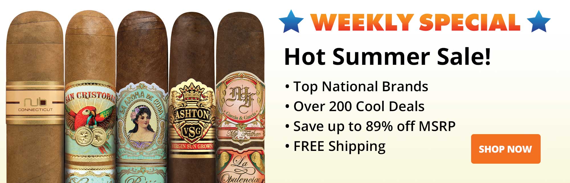 Click for our Weekly Special Weekly Special