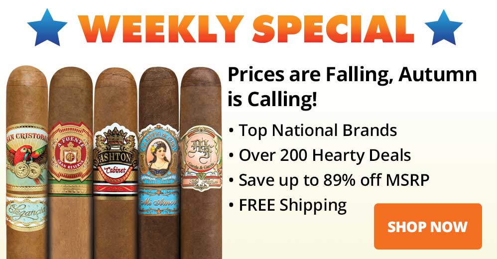 Click for our Weekly Special Weekly Special