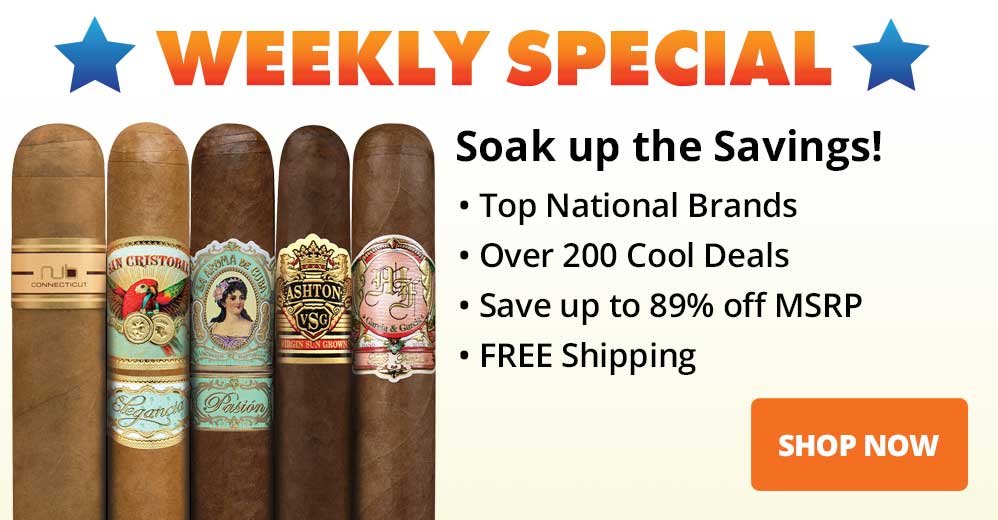 Click for our Weekly Special Weekly Special