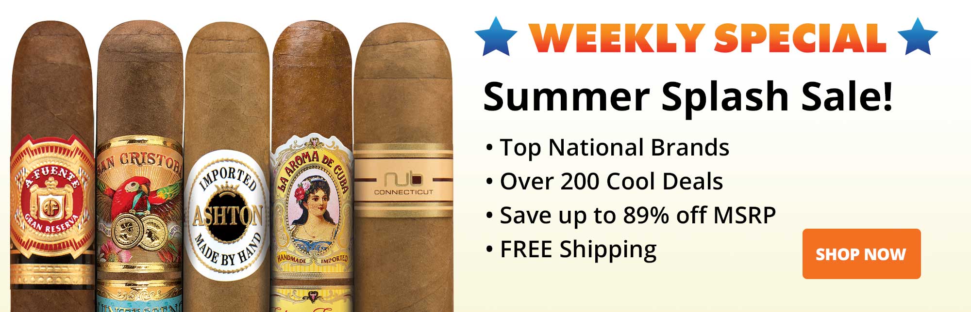 Click for our Weekly Special Weekly Special