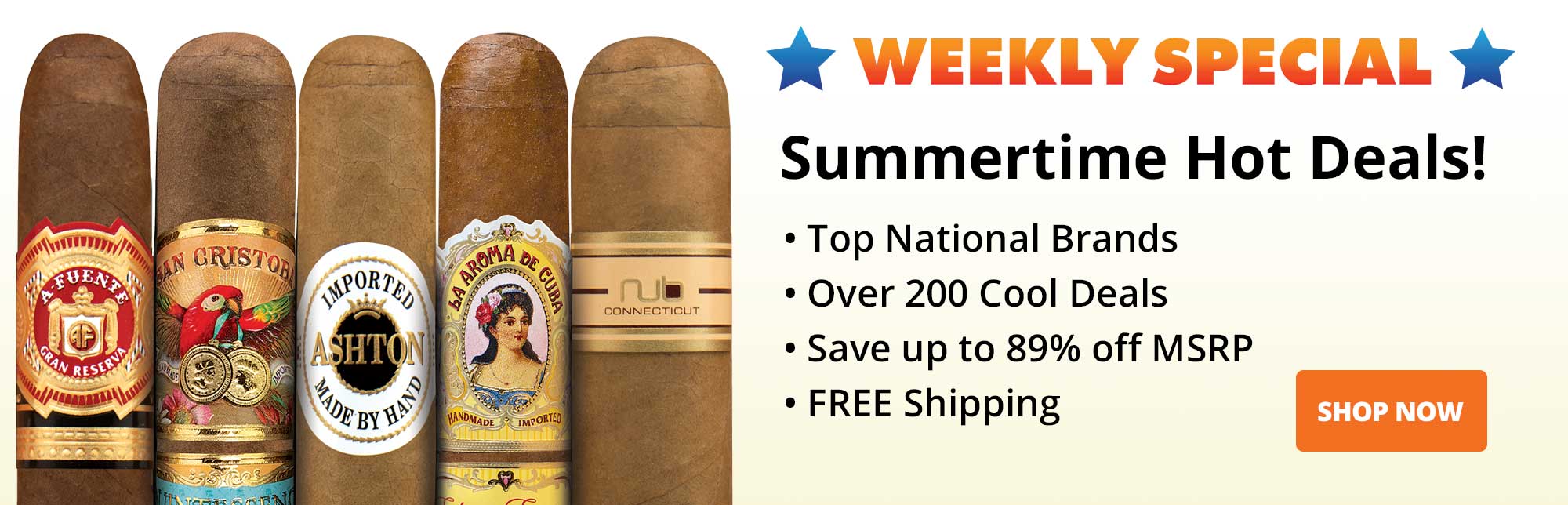 Click for our Weekly Special Weekly Special