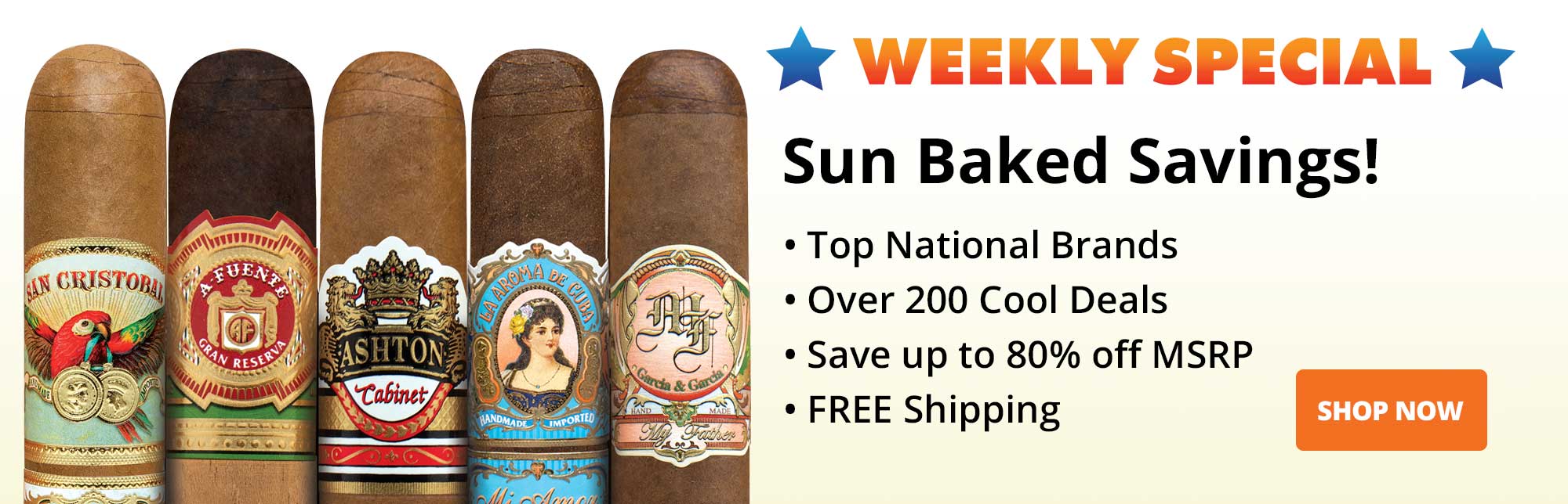 Click for our Weekly Special Weekly Special