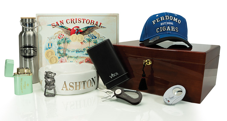 Cigar Gear Prize package feature a hat, ashtray, humidor and more! Mobile version