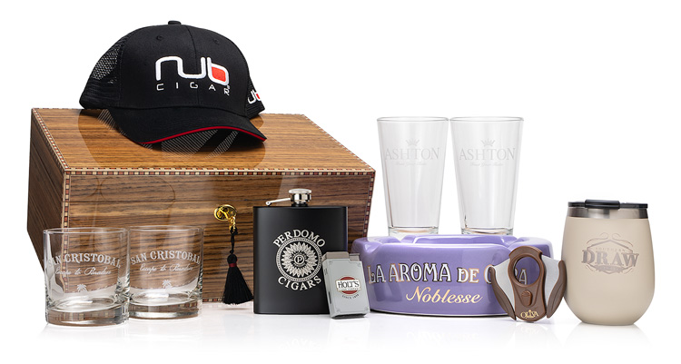 Cigar Gear Prize package feature a hat, ashtray, humidor and more! Mobile version