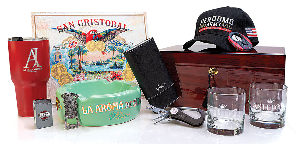 Cigar Gear Prize package feature a hat, ashtray, humidor and more! Desktop version