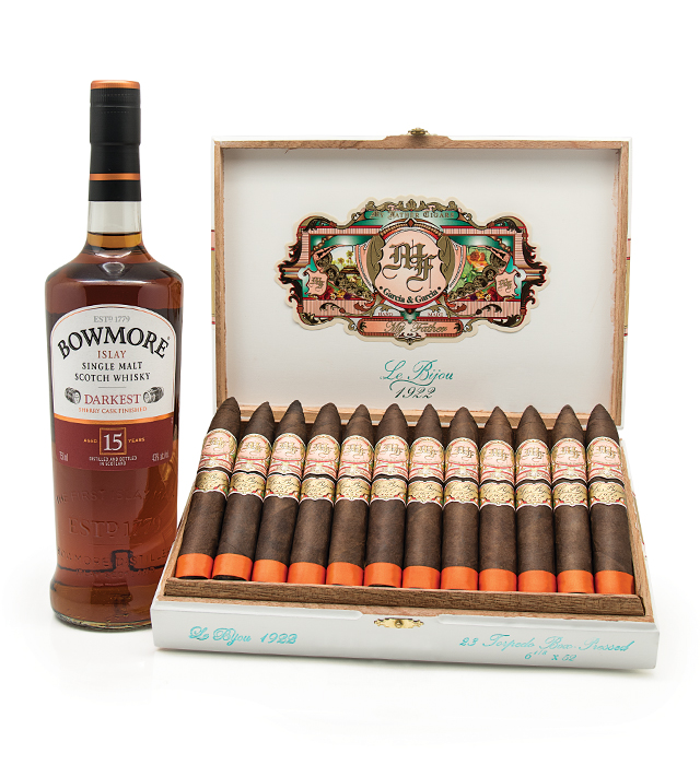 my father le bijou 1922 and bowmore 15 year